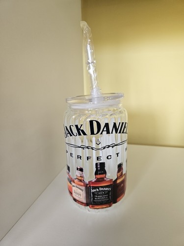16oz glass tumbler with - ,