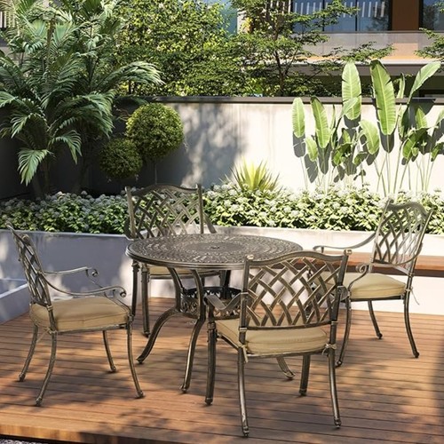 Vintage garden dining set - dining,