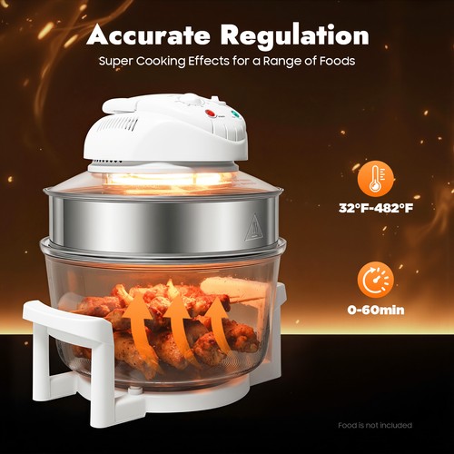 360 viewable airy fryer - 360°,