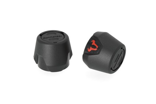 Rear crash pad kit black - crash, bmw