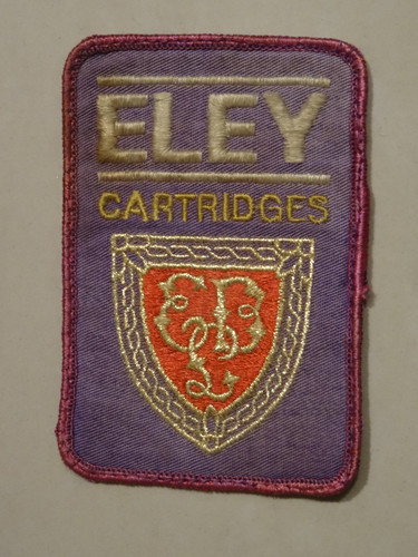 Eley cartridges cloth badge - eley,