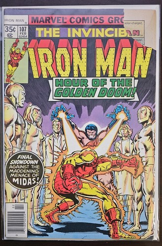 Iron man 107 marvel - #107, (marvel