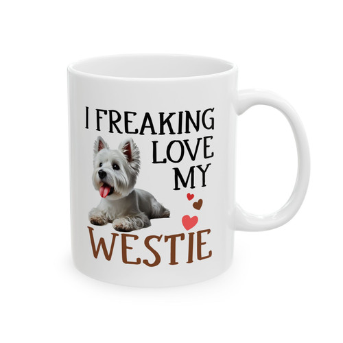 Westie dog coffee - westie,