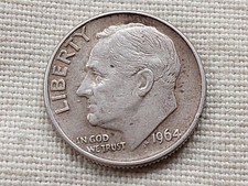 USA 1964D  Roosevelt  dime