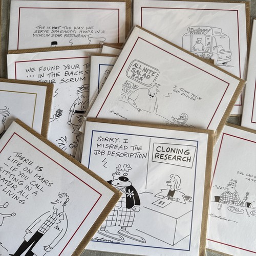 Humorous cards satirical - 12,