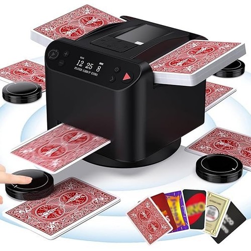 Automatic card shuffler - 2, 1