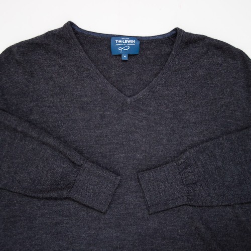 Mens lewin charcoal merino - tm,