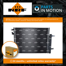 Air Con Condenser fits VAUXHALL VIVA C16 1.0 15 to 19 AC Conditioning NRF New