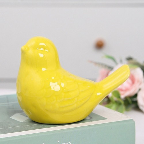 Ceramic bird ornaments - ceramic,