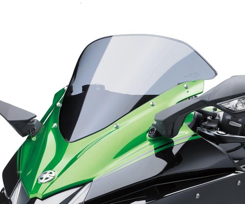 Kawasaki windshield tinted - kawasaki,