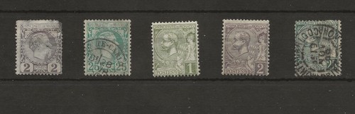 Monaco stamps 1885 1894 - -,