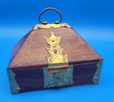 Vintage Jewelry Box Wooden