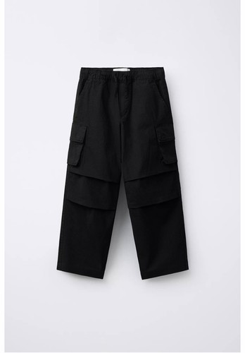 Zara black cargo pants - cargo,