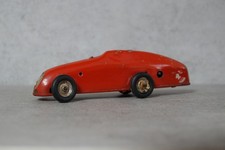 Tri-ang Minic Racing Car Red Tin Used Vintage 1900 1920