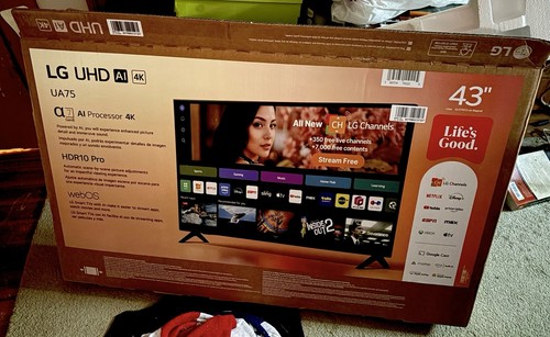 Inch smart tv - 43, 4k