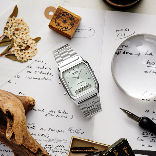 Casio watch vintage retro dual - casio,