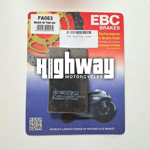 Ebc rear brake pads - rear,