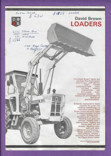 David brown loaders page - david,