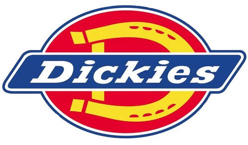 Dickies logo sticker classic - logo,