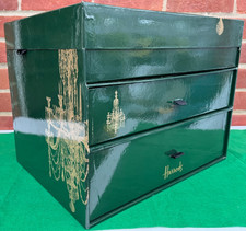 RARE Harrods bedside or storage box / pull out drawer unit (dense cardboard)