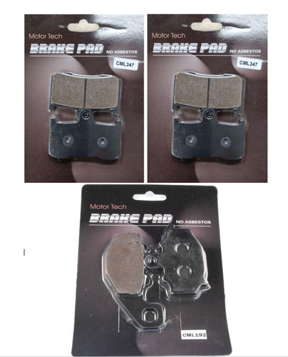 Brake pad set - pad, for