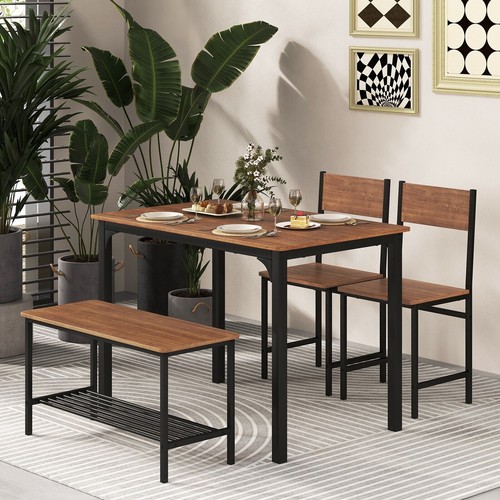 Pcs wooden dining table set - dining,