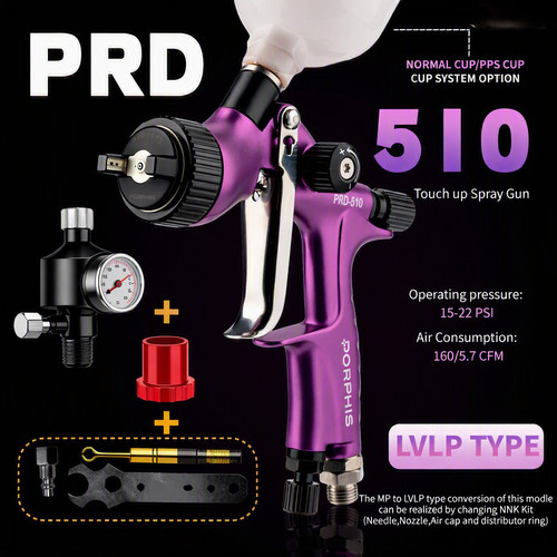 Porphis prd 510 lvlp spray - porphis,