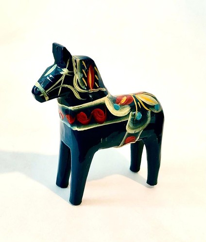 Vintage dala horse - dala, nils