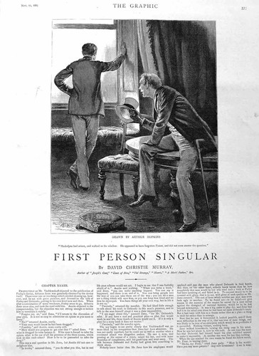 Original old antique print - old,