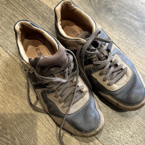 Mens brown diesel trainers - mens,