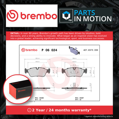 Brake pads set fits - set, 320