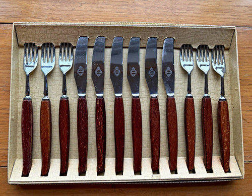 Kings patterned 12pc - patterned, knife