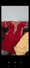 Asian Women Clothes Two Peice Velvet Qamees Dress Size Small Available
