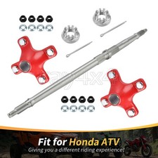 Rear wheel axle and hub For