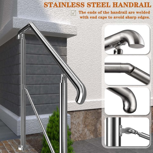 Stainless steel handrail - steel,