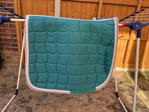 Turquoise dressage numnah - turquoise,