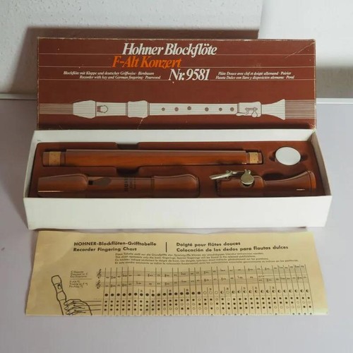 Hohner alto concert recorder - f-alto,