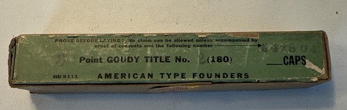 Nos goudy title 2 180 - goudy,