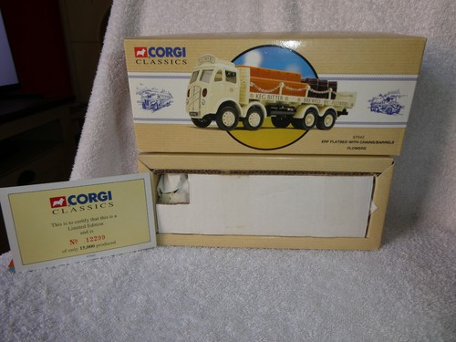 Corgi erf flatbed - -,