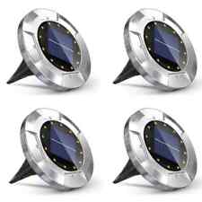 Solar Power LED Lights Ground  Floor Decking For Outdoor Garden Lawn Path Lamp