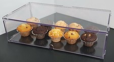 Clear acrylic bakery pastry - bakery,