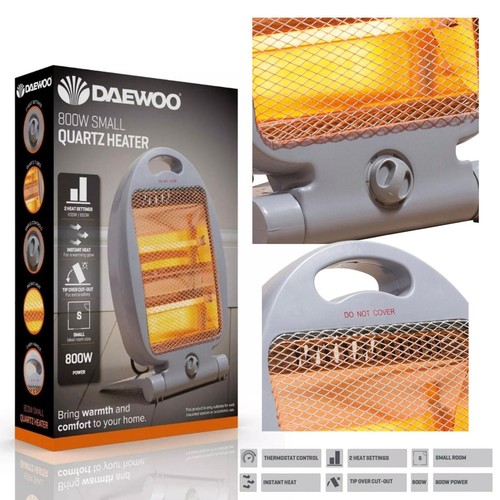 Daewoo halogen electric heater - electric,