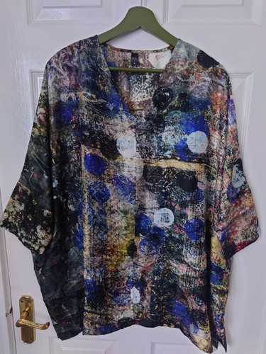 Yavi sahara 100 silk tunic - @,