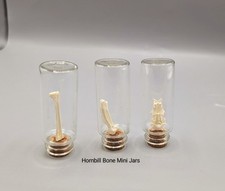 Bone Mini Vial, Skulls, Bones, Taxidermy, Oddities, Curio, Gothic, Gift, Voodoo