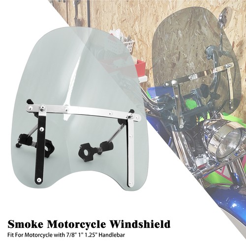 Large smoke windshield fit - smoke,