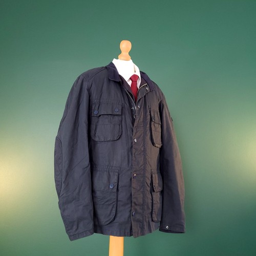 Barbour waxed cotton jacket - cotton,
