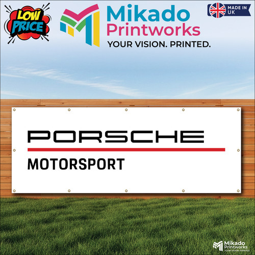 Porsche motorsport banner - porsche,