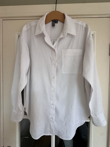 Sweaty betty white linen shirt - sweaty,
