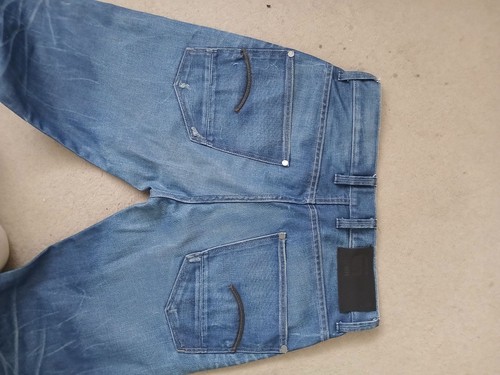 Star raw jeans blue straight - blue,