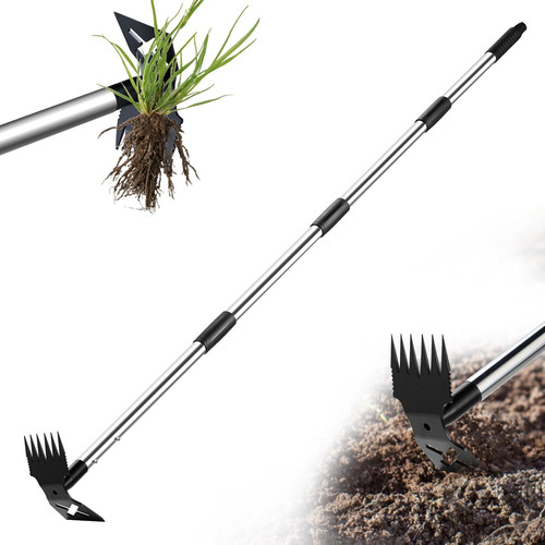 Weed puller tool with - weed, long
